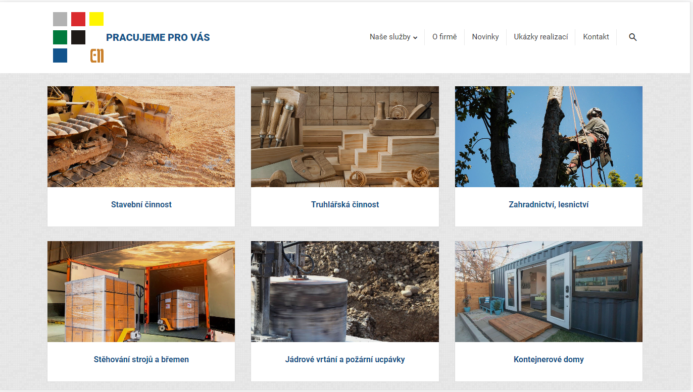 Vytvořili jsme pro Vás nové www stránky